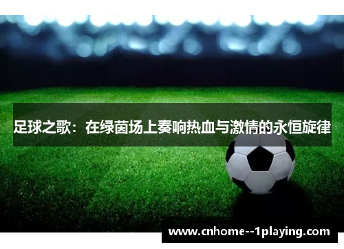 足球之歌：在绿茵场上奏响热血与激情的永恒旋律